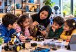 تدریس رباتیک به کودکان در کلاس آموزشی