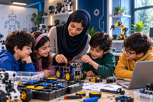 مدرک مربیگری رباتیک و مهارت تدریس