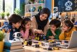 استخدام مربی رباتیک برای تدریس کودکان