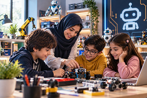 کانون رباتیک و مسیر مربیگری و تدریس رباتیک