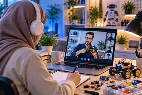 دوره آنلاین مربی رباتیک و ورود به مسیر مربیگری رباتیک