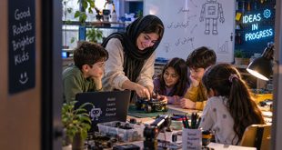 آموزش رباتیک به کودکان در کلاس رباتیک از نگاه مربی